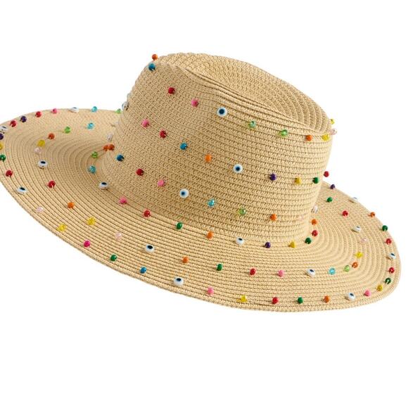 Fiesta Sun Hat | Natural Straw